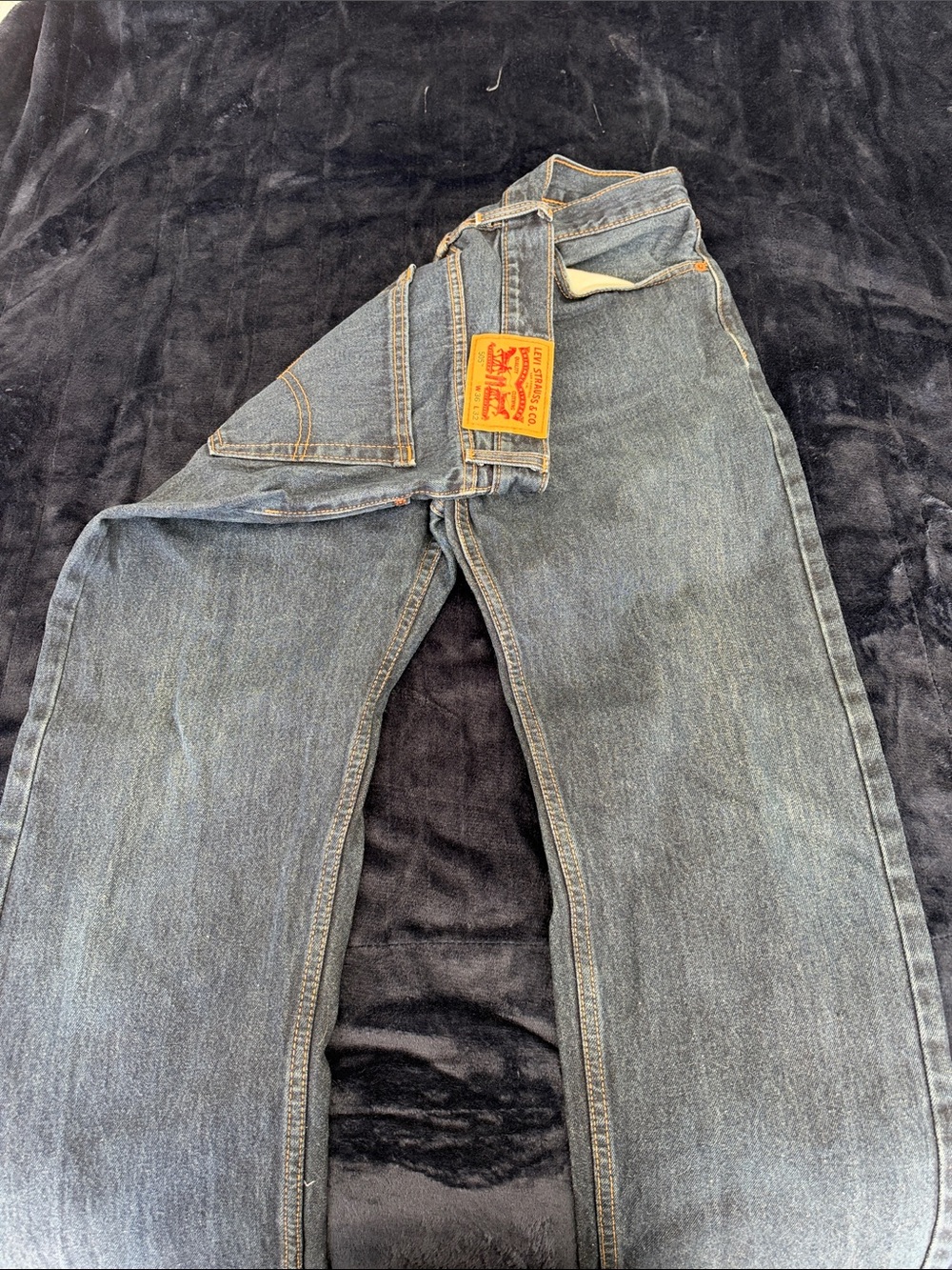 Levi's Straight-Leg Denim Jeans - Indigo